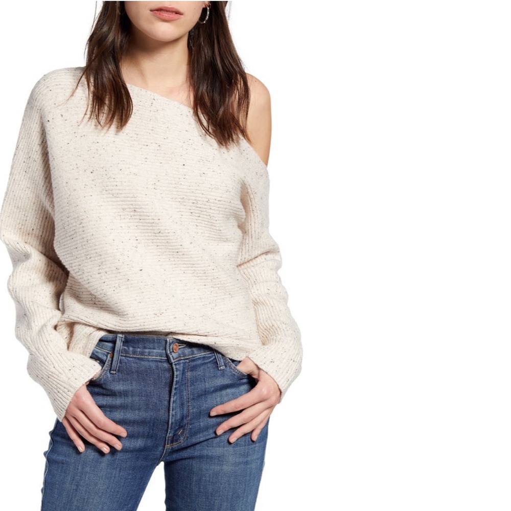 Nordstrom off-shoulder sweater size XXS